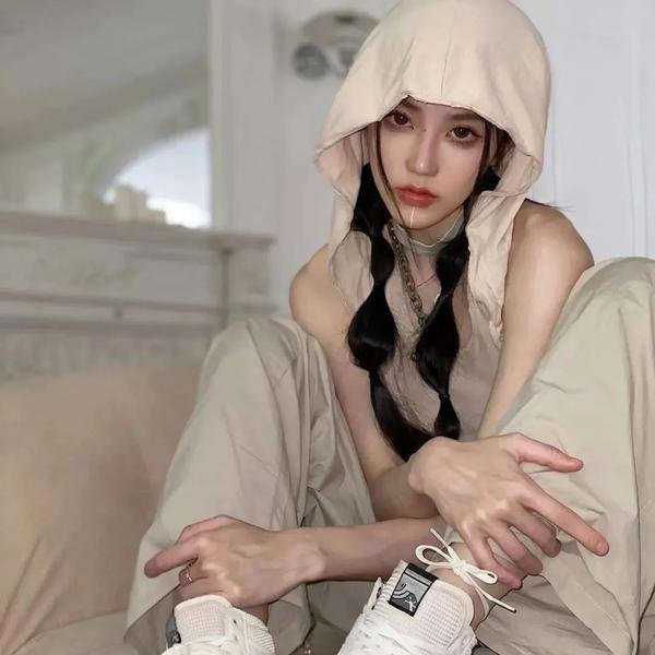 冬天的女子